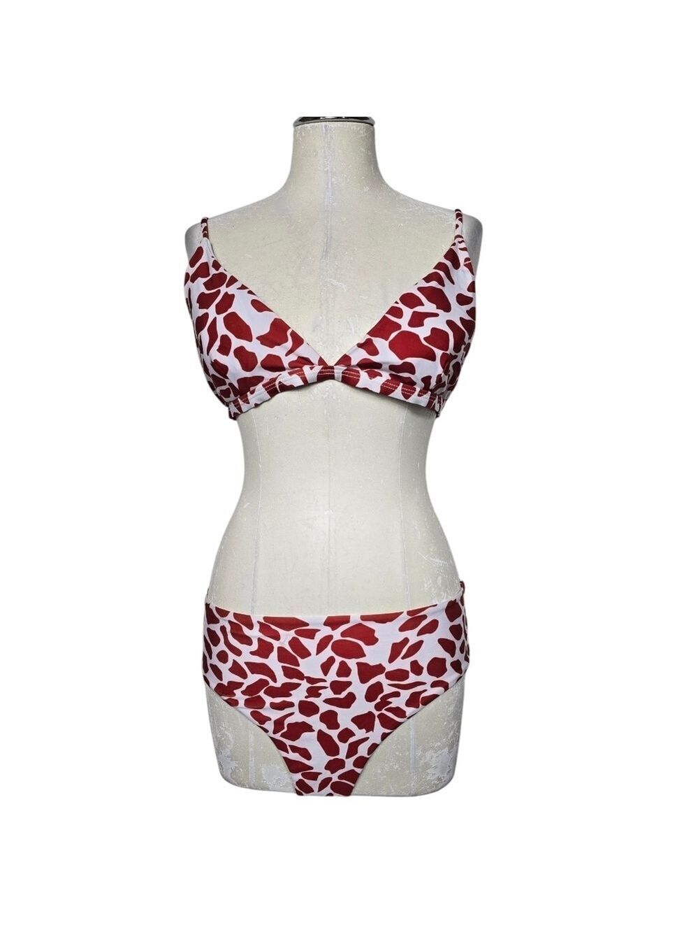 Animal Print 2 Piece Bikini XL